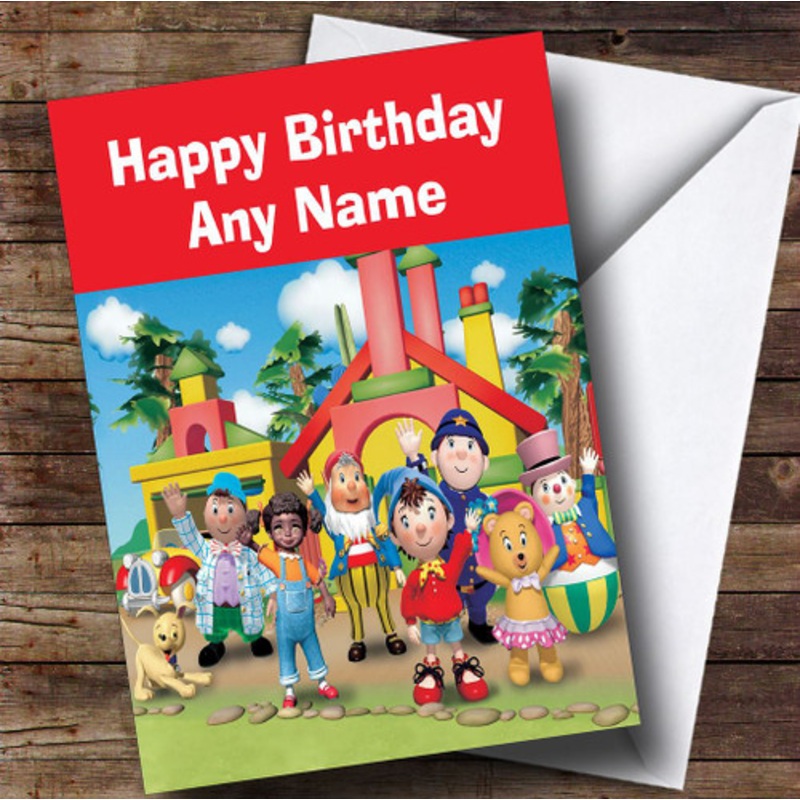Noddy And Friends Personalised Children’s Birthday Card – The Card Zoo