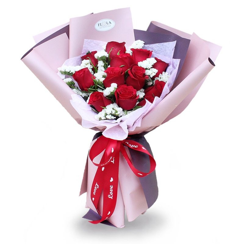 (Self pick up/Klang Valley Delivery) Romance Flower Bouquet