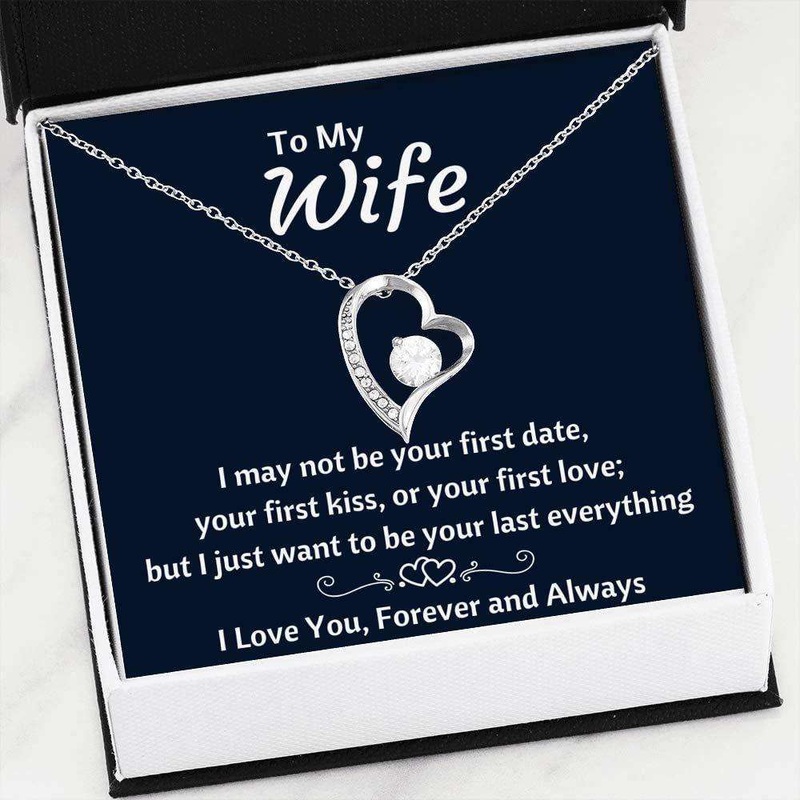 Wife Necklace, To My Wife Your Last Everything Necklace Gift From Husband