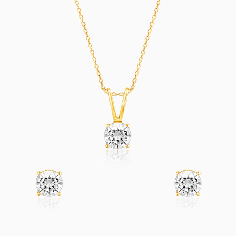 Golden Zircon Set