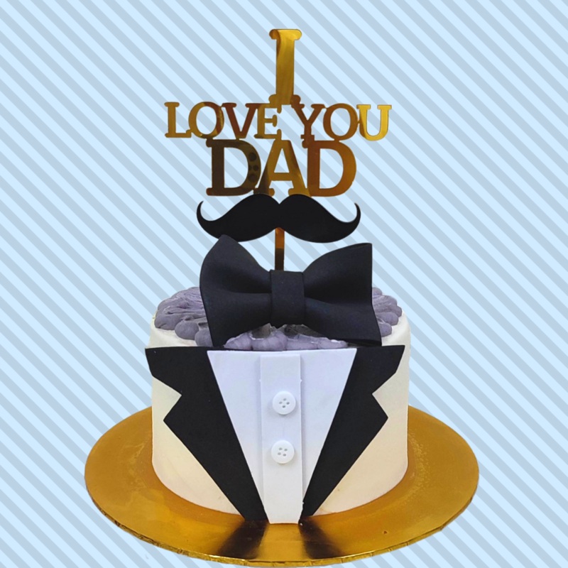 Father’s Day 2024 | I Love You Dad Cake (Klang Valley Delivery)