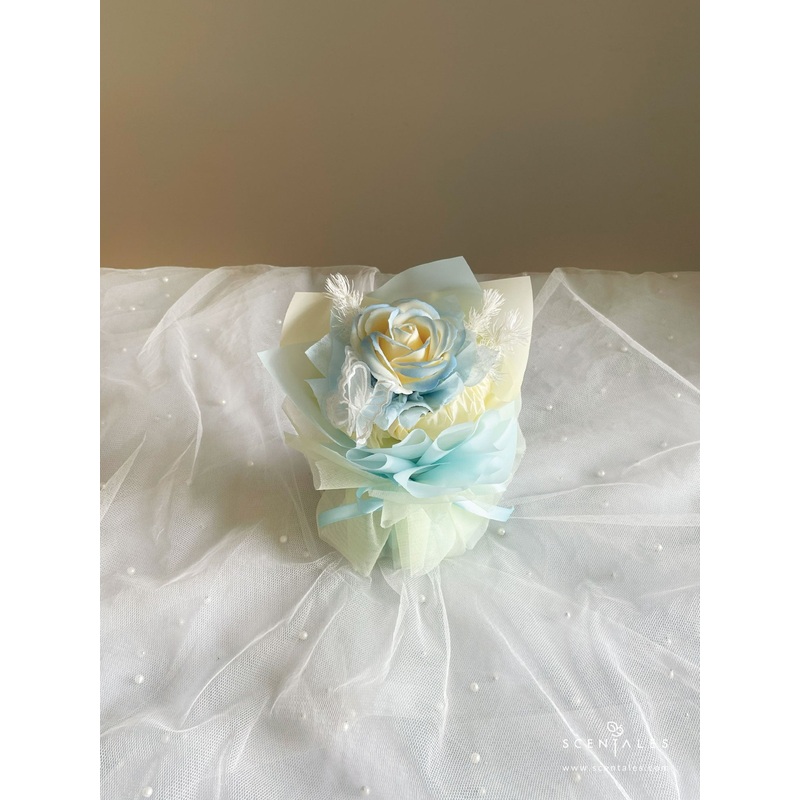 Scentales Rose Reverie Petite Soap Flower Bouquet (Johor Bahru Delivery)