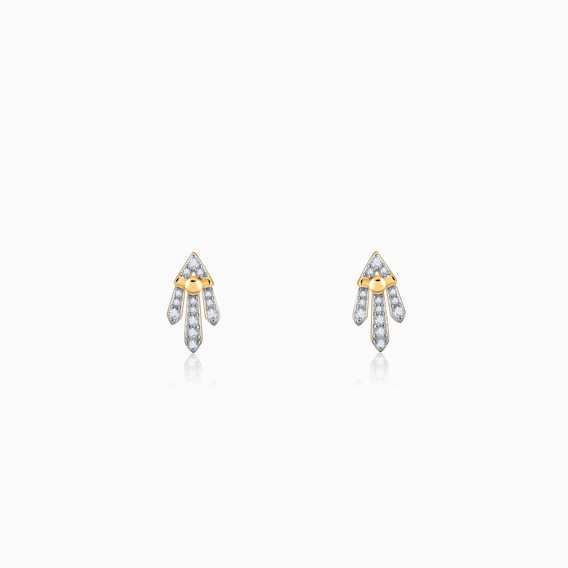 Gold Aspire Diamond Earrings