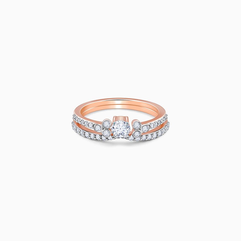 Rose Gold Imperial Solitaire Lab Grown Diamond Ring