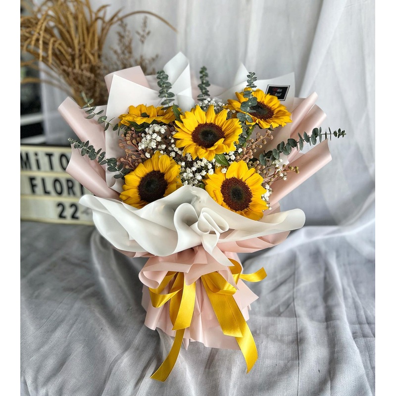 Sunflower Flower Bouquet (Ipoh Delivery Only)