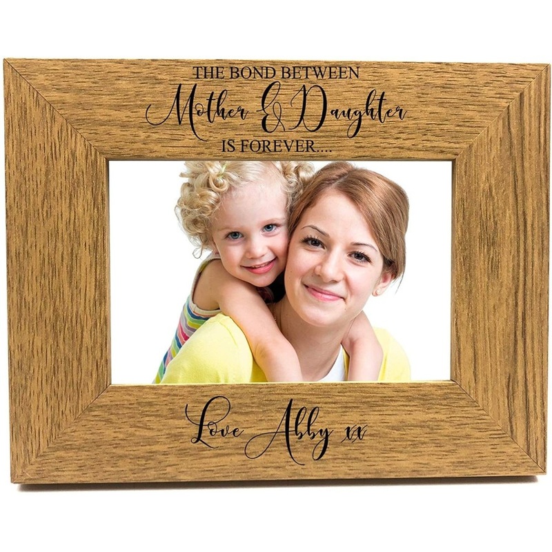 The Bond Between Mother and Daughter is Forever Personalised Photo Frame FW407
