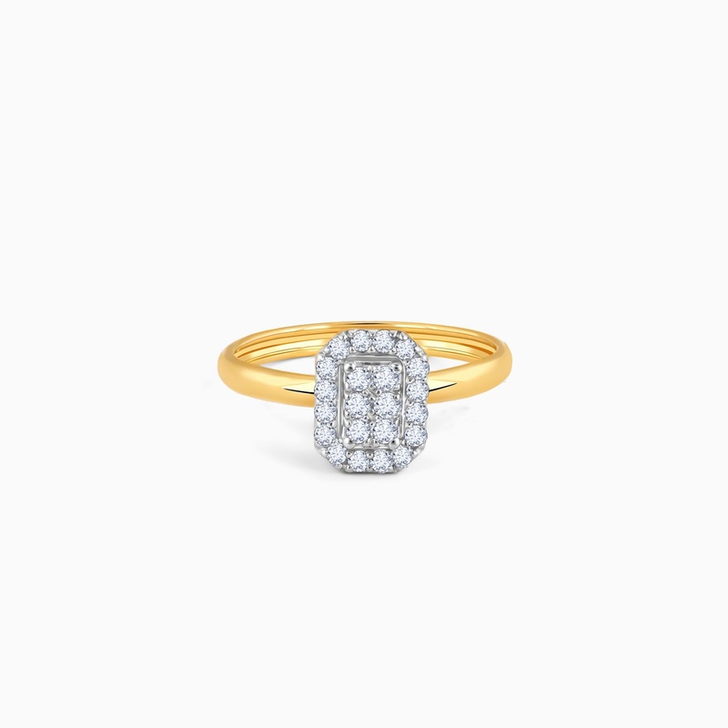 Gold Parlamak Diamond Ring