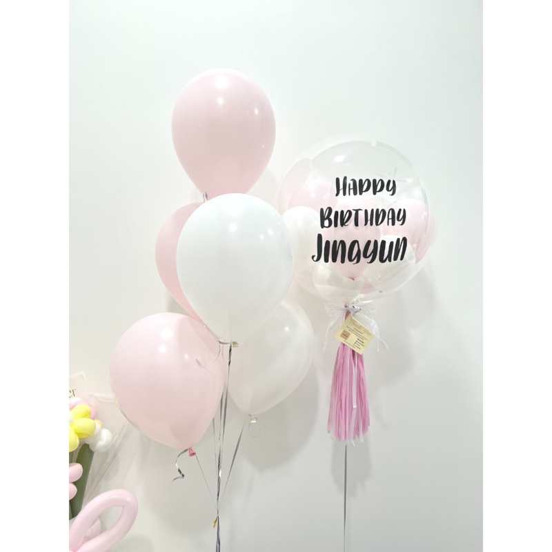 24 Poppy Bubble Balloon Set (Klang Valley Delivery)