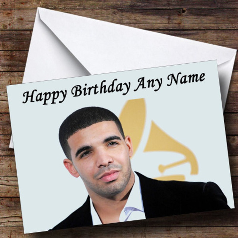 Drake Personalised Birthday Card – The Card Zoo