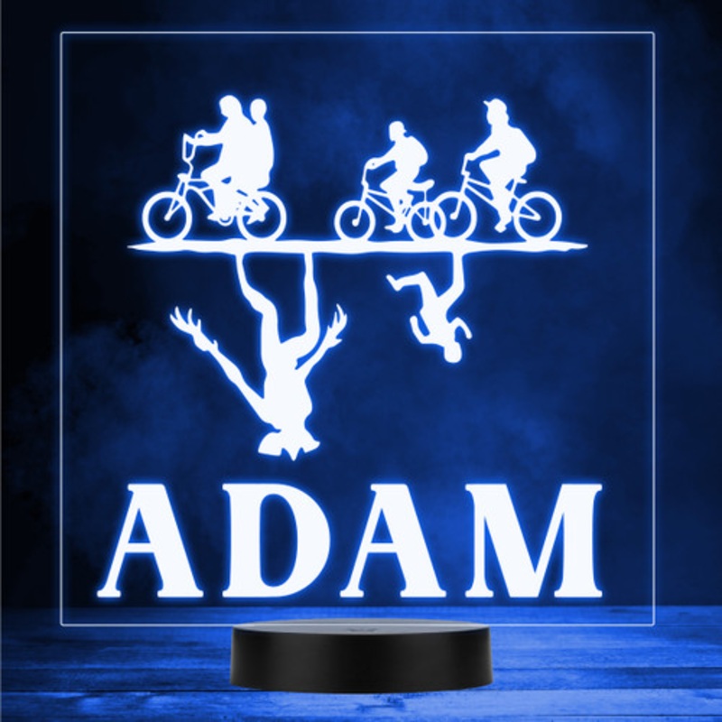 Stranger Things The Up Side Down Led Lamp Personalised Gift Night Light – The Card Zoo