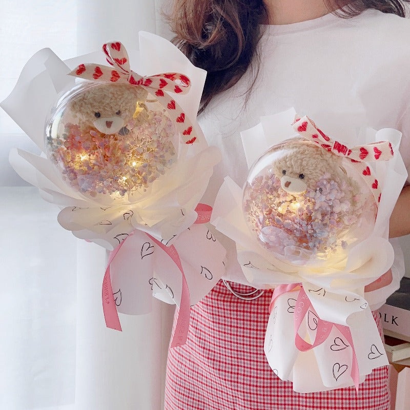 Valentine’s Day 2023 | Love U Beary Much (Preserved Flowers) (Klang Valley Delivery)