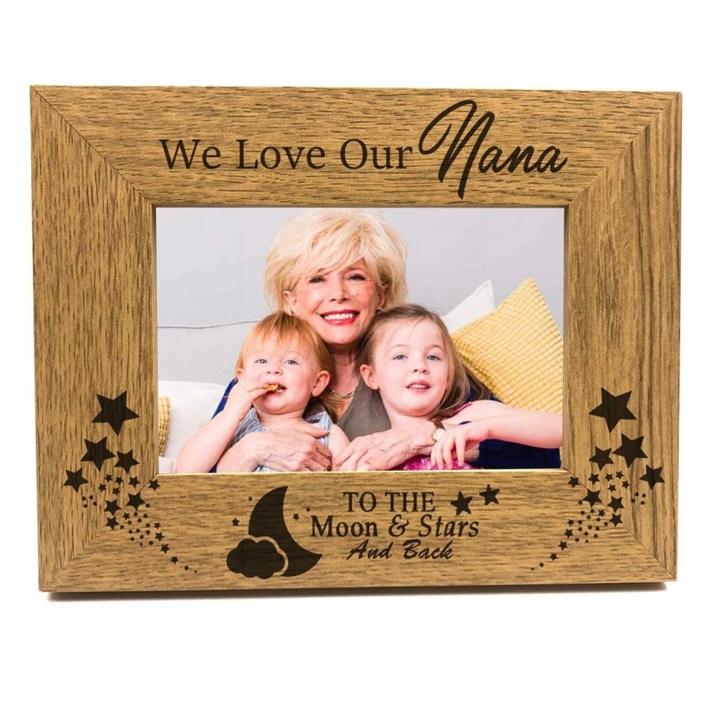 We Love You Nana Wooden finish Photo Frame