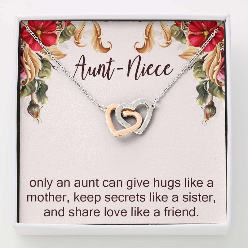 Aunt Necklace, Niece Necklace, Aunt Niece Necklace, Niece-Aunt Gift, Aunt And Niece