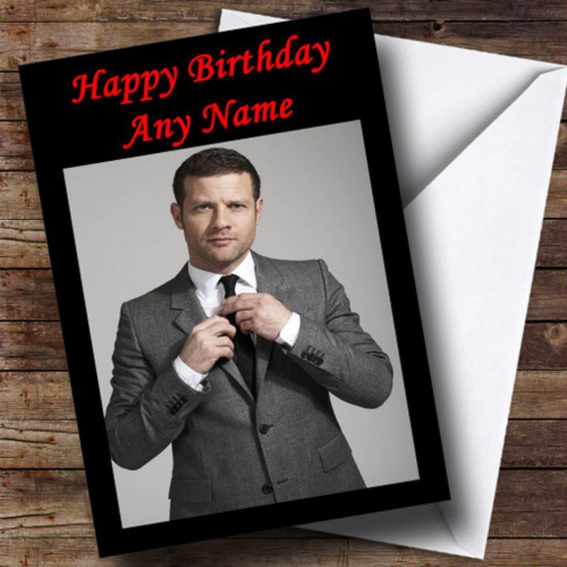 Dermot O’Leary Personalised Birthday Card – The Card Zoo
