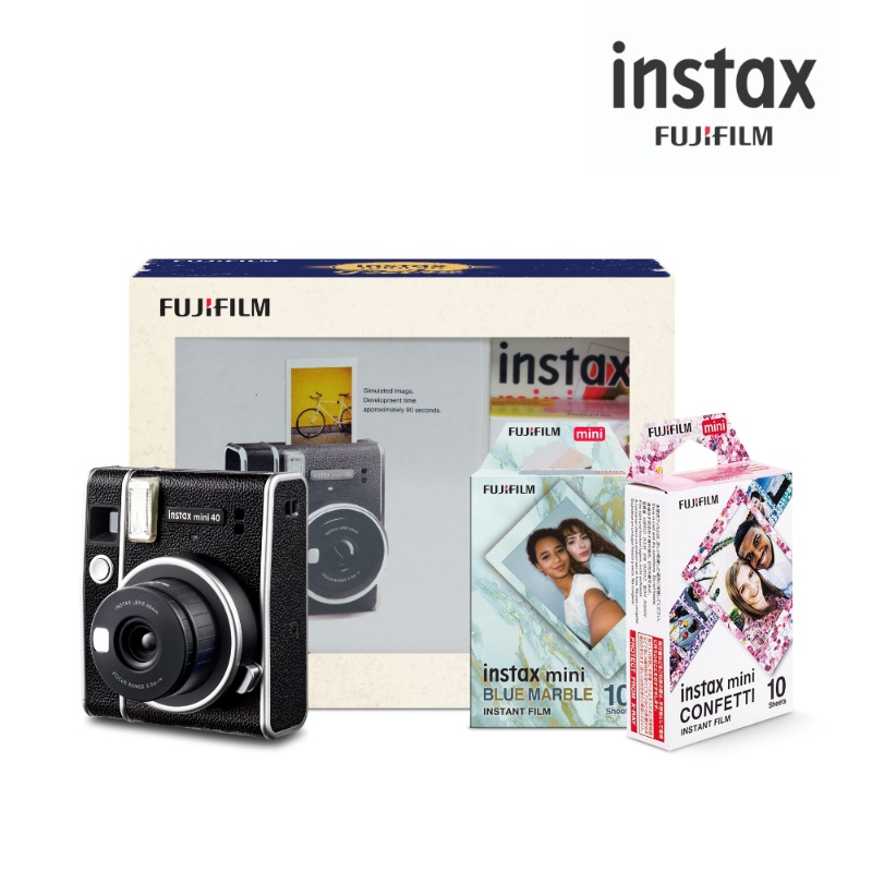 FUJIFILM Instax Mini 40 Retro Kit (Nationwide Delivery)
