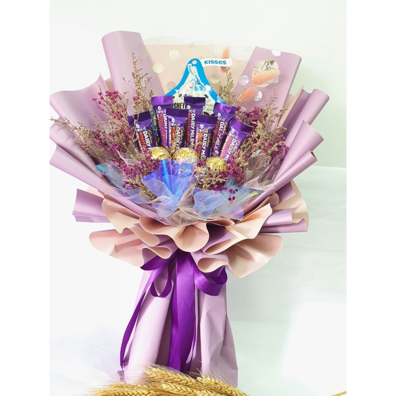 Dried Flower Bouquet (Johor Bahru Delivery Only)