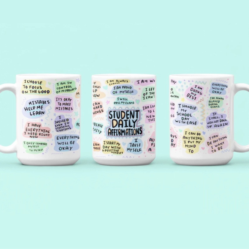 Student Daily Affirmations Mug
