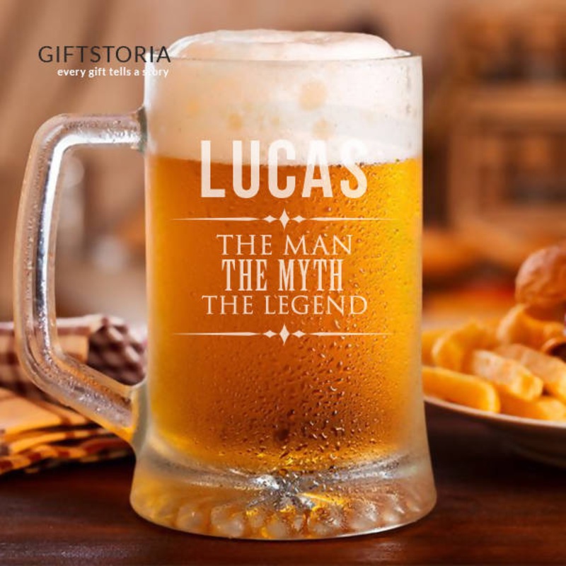 The Legend Personalised Classic Beer Mug -17oz (6-8 working days)