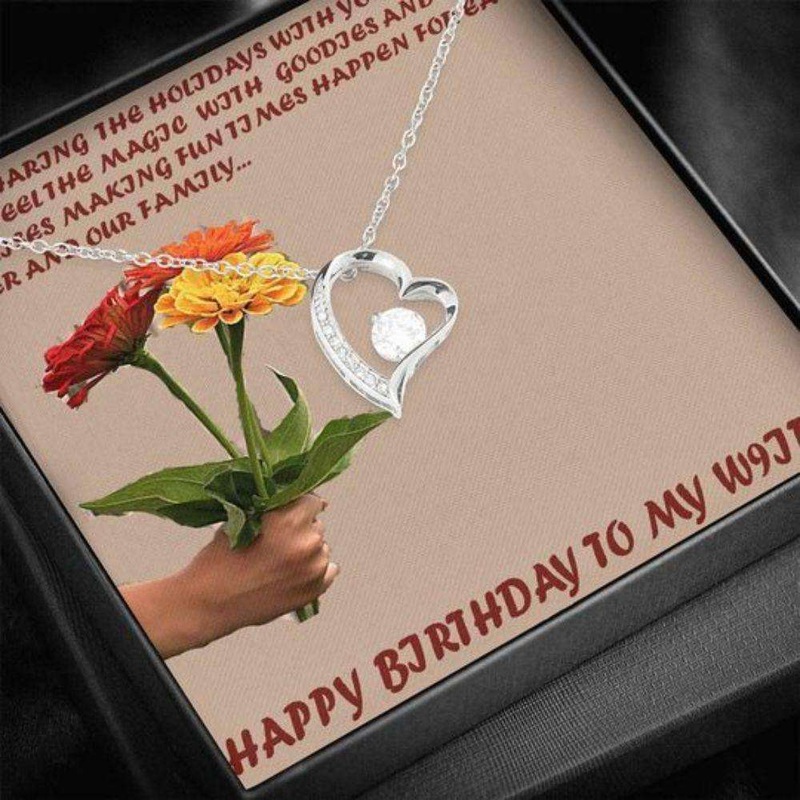Wife Necklace, You Are My Wonder Forever Love Necklace Gift For Wife