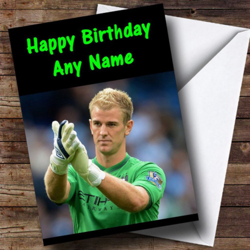 Joe Hart Personalised Birthday Card – The Card Zoo