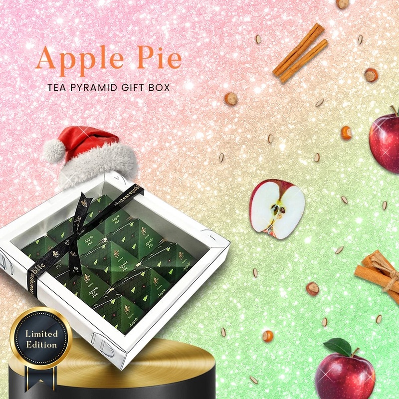 Apple Pie : Tea Pyramid Gift Box