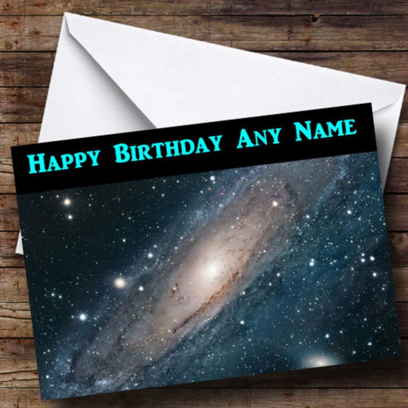 Milky Way Personalised Birthday Card – The Card Zoo