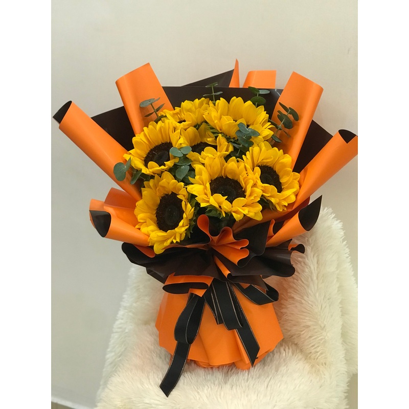 Sunflower Herm Flower Bouquet (Klang Valley Delivery Only)