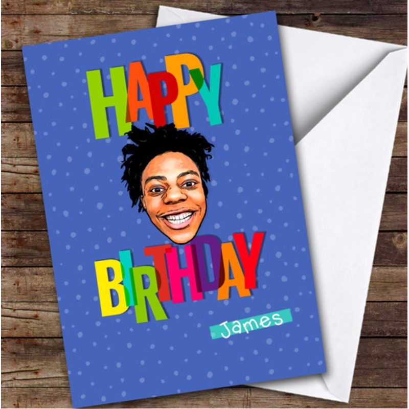 I Show Speed Youtuber Personalised Kids Children’s Birthday Card – The Card Zoo