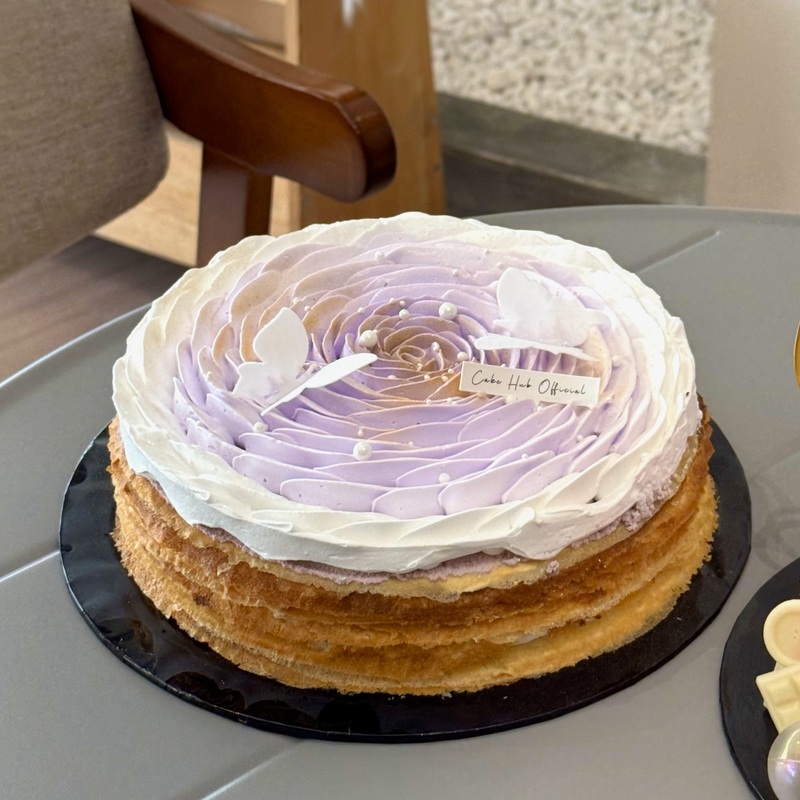 Mama Rose Yam Mille Crepe Cake (Klang Valley Delivery Only)