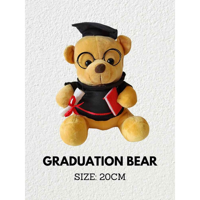 Add-On Graduation Bear 20cm 1001