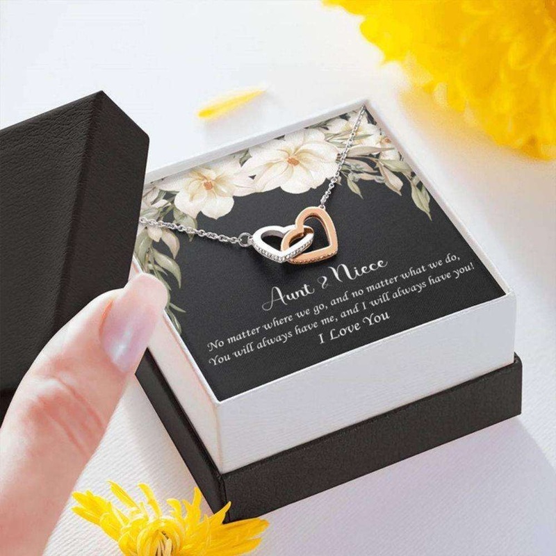 Aunt Necklace, Niece Necklace, Aunt And Niece Necklace Gift, Gift For Aunt, Gift For Niece