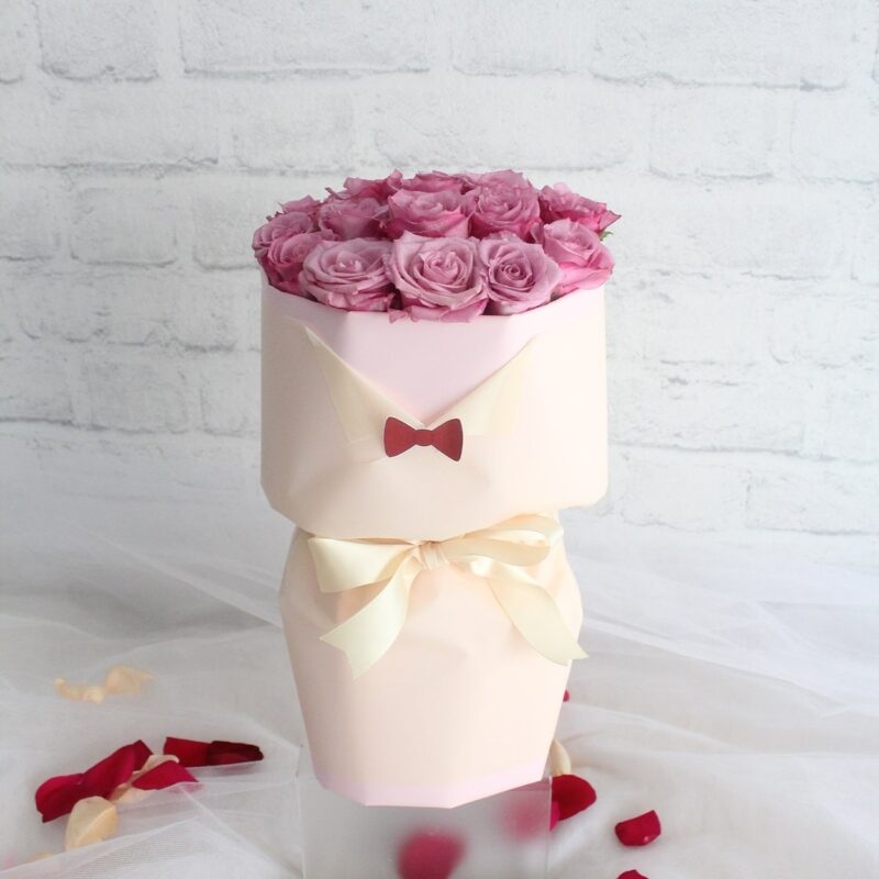 (Self pick up/Klang Valley Delivery) Noele Violet Roses Bouquet
