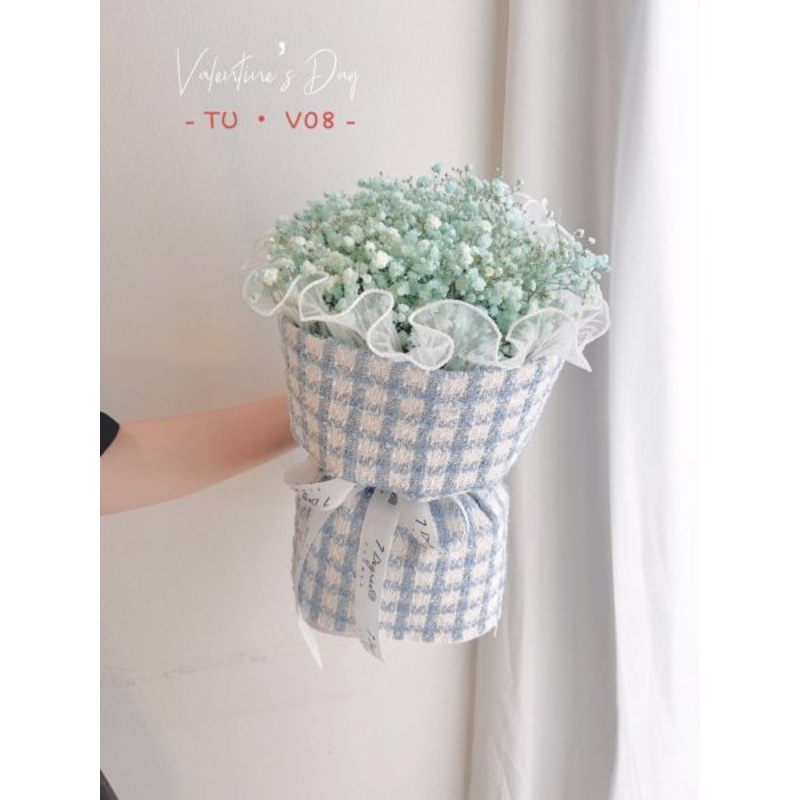 V08 – Baby Breath Flower Bouquet