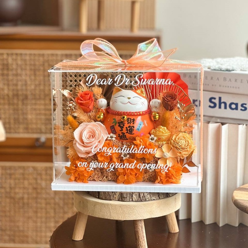 Anikka Preserved Flower Box (Preserved Flower) (Klang Valley Delivery)