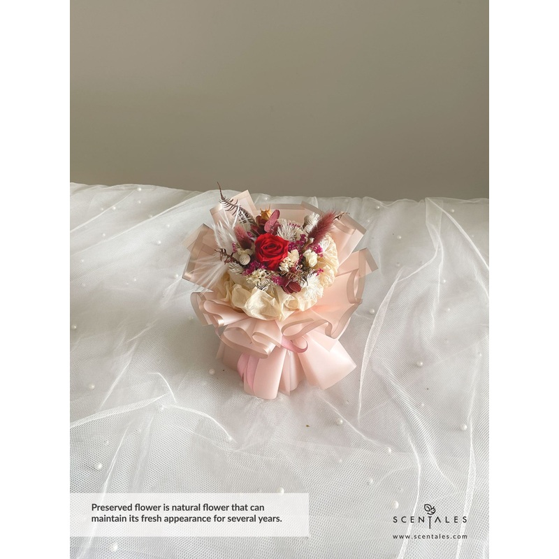 Scentales Ophelia Dried & Preserved Flower Petite Bouquet (Klang Valley Delivery)