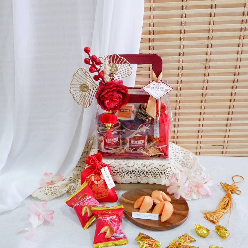 Spring Fortune Transparent Gift Bag (Klang Valley Delivery)