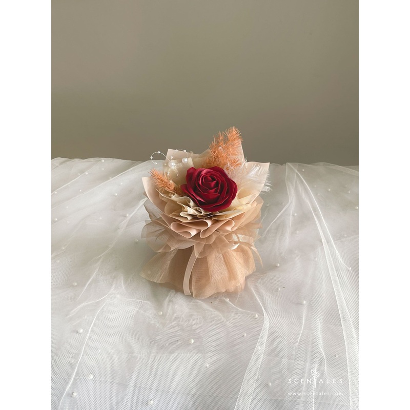 Scentales Rose Reverie Petite Soap Flower Bouquet (Klang Valley Delivery)